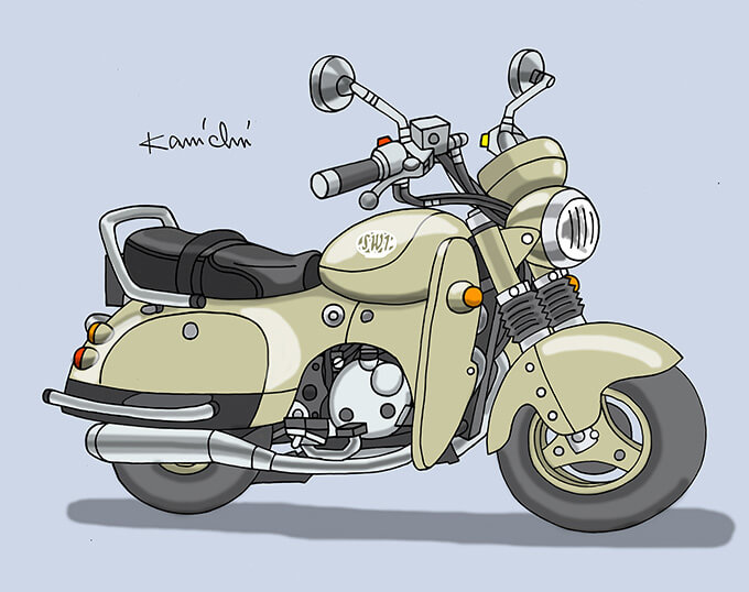 レトロバイク・グラフティ第172回 SUZUKI SW-1 1992年 メイン画像