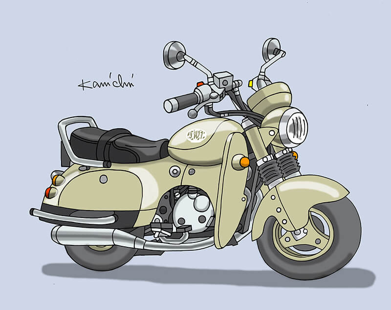 レトロバイク・グラフティ第172回 SUZUKI SW-1 1992年 レトロバイク