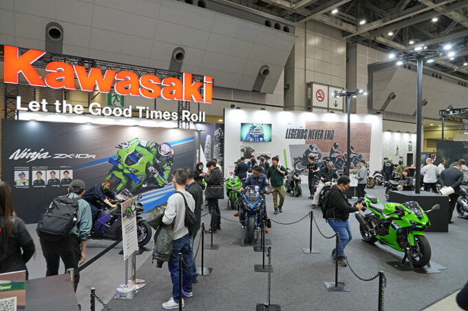 【第53回 東京モーターサイクルショー2026出展詳報!!】カワサキ ブース メイン画像