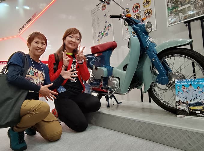ゆるカブゆるカブ第二百十三回カブカブカブだよ♪ 東京モーターサイクルショー2026　その２09画像