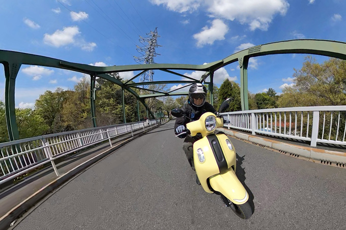 【ヤマハ ファツィオ試乗記】シティポップな存在感! かわいい顔して中身は本格派!!04画像