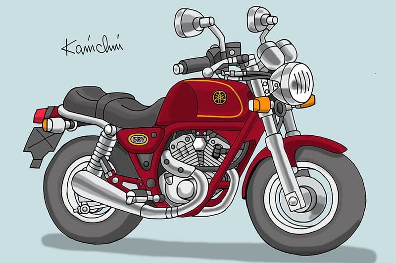 レトロバイク・グラフティ第173回 YAMAHA SRV250 1992年 レトロバイク レトロバイク・グラフティ第173回 YAMAHA SRV250 1992年 レトロバイク