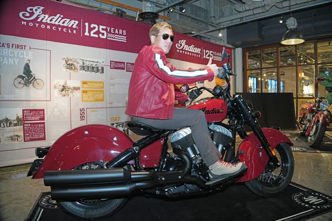 歴史の頂点に立つ存在！【Indian Motorcycle 125th Anniversary Collection ジャパンプレミア】　画像01
