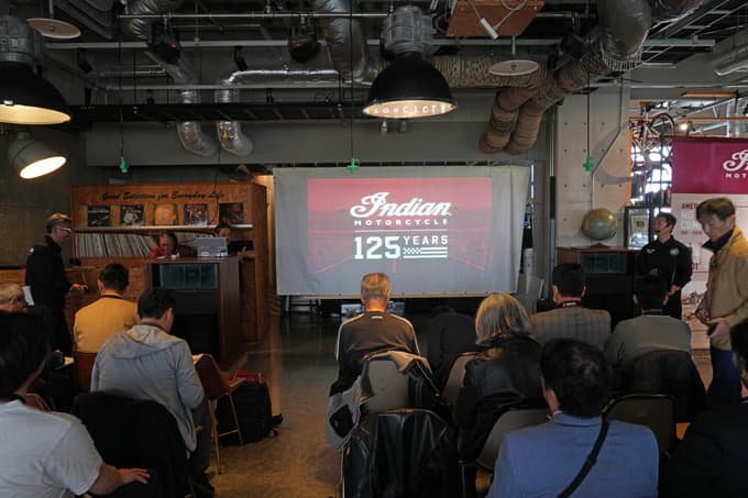 歴史の頂点に立つ存在！【Indian Motorcycle 125th Anniversary Collection ジャパンプレミア】　画像02
