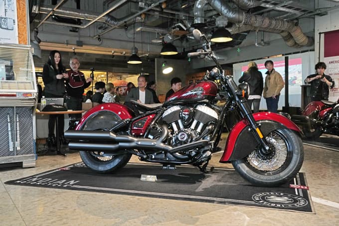 歴史の頂点に立つ存在！【Indian Motorcycle 125th Anniversary Collection ジャパンプレミア】　画像04