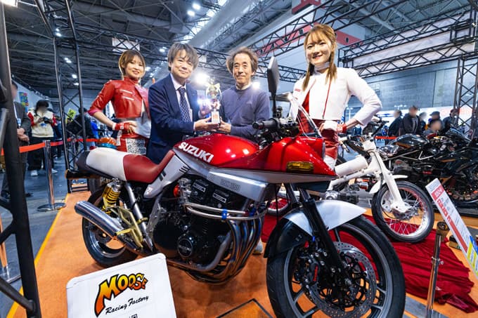 No.1に輝くマシンは!? 大阪モーターサイクルショー恒例の「カスタムワールド」が今年も熱い! 画像07