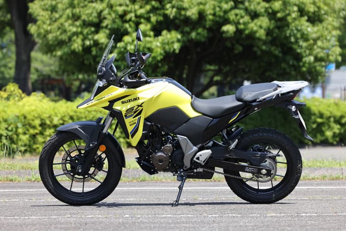 【スズキ Vストローム250SX 試乗記】オンオフ両方楽しめる二刀流!? 軽くて扱いやすいライトアドベンチャーの04画像
