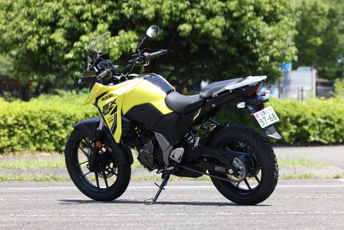 【スズキ Vストローム250SX 試乗記】オンオフ両方楽しめる二刀流!? 軽くて扱いやすいライトアドベンチャーの10画像