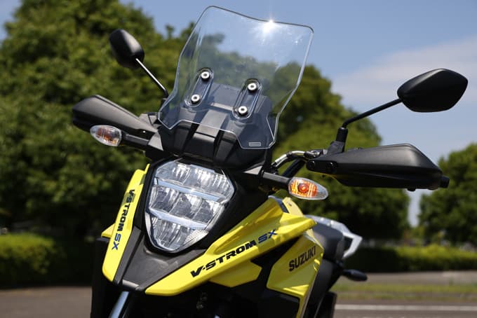 【スズキ Vストローム250SX 試乗記】オンオフ両方楽しめる二刀流!? 軽くて扱いやすいライトアドベンチャーの11画像