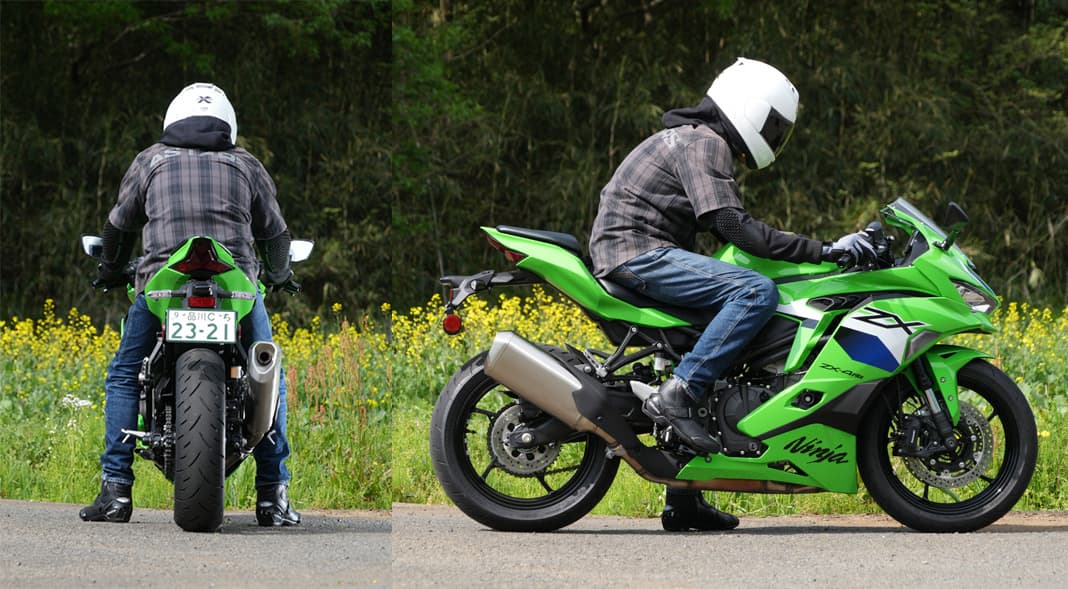 【カワサキ ニンジャZX-4RR 試乗記】国産４気筒エンジン復権の起点 ビッグバイクキラーの出力解放戦線！ 09画像