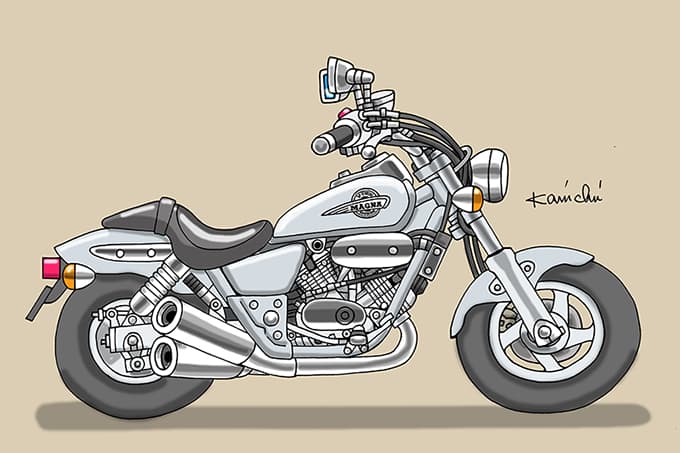 レトロバイク・グラフティ第178回 HONDA V-TWIN MAGNA 1994年メイン画像