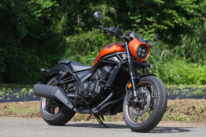 【ホンダ レブル1100Sエディション DCT 試乗記】 十徳ナイフのごとき万能性が魅力! 安心・快適・超楽しい満足クルーザー!! 01画像