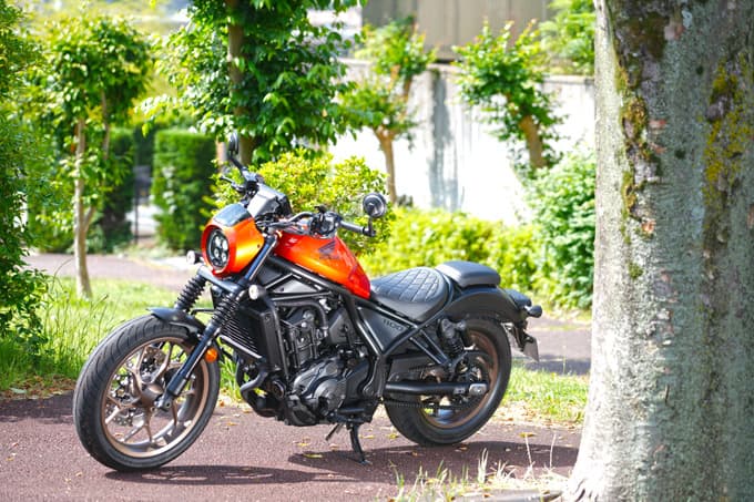 【ホンダ レブル1100Sエディション DCT 試乗記】 十徳ナイフのごとき万能性が魅力! 安心・快適・超楽しい満足クルーザー!! メイン画像