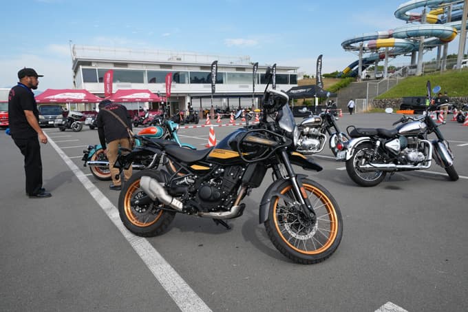 第11回JAIA輸入二輪車試乗会・展示会 ロイヤルエンフィールドブースレポート 『BEAR 650』ショートインプレあり!の画像04