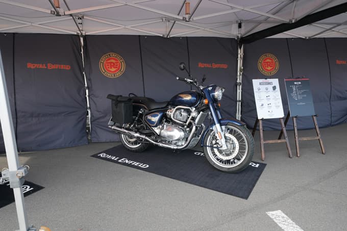 第11回JAIA輸入二輪車試乗会・展示会 ロイヤルエンフィールドブースレポート 『BEAR 650』ショートインプレあり!の画像05