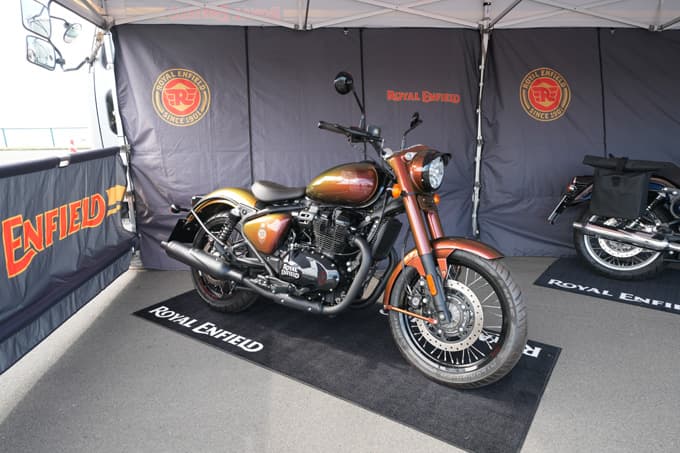 第11回JAIA輸入二輪車試乗会・展示会 ロイヤルエンフィールドブースレポート 『BEAR 650』ショートインプレあり!の画像06