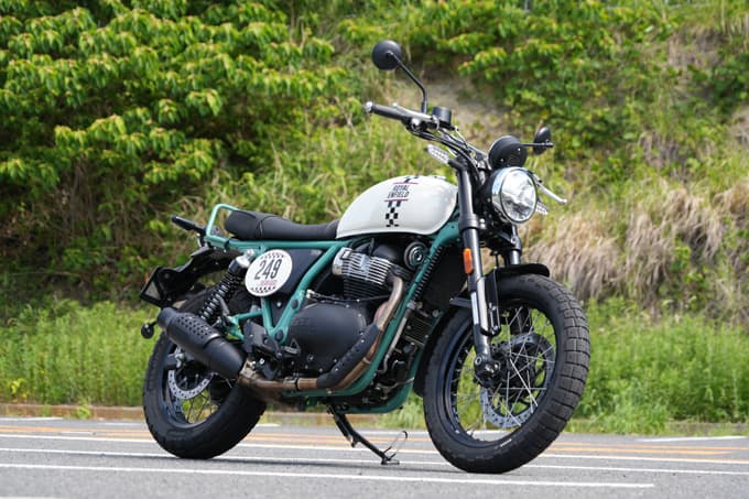 第11回JAIA輸入二輪車試乗会・展示会 ロイヤルエンフィールドブースレポート 『BEAR 650』ショートインプレあり!の画像08