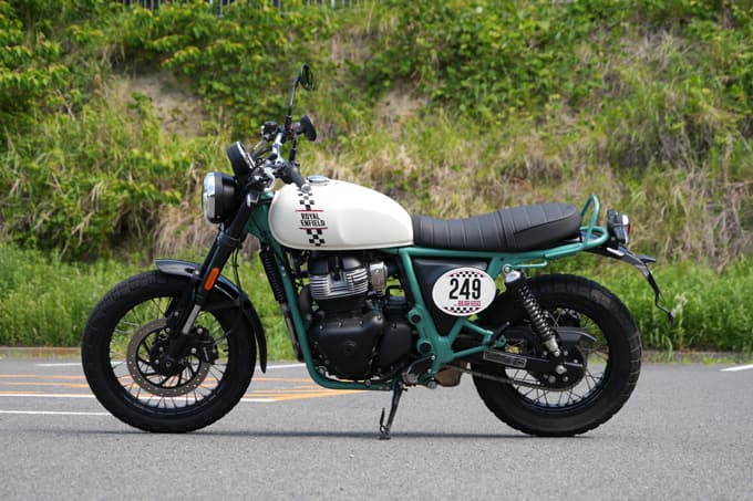第11回JAIA輸入二輪車試乗会・展示会 ロイヤルエンフィールドブースレポート 『BEAR 650』ショートインプレあり!の画像09
