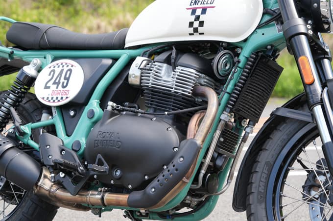 第11回JAIA輸入二輪車試乗会・展示会 ロイヤルエンフィールドブースレポート 『BEAR 650』ショートインプレあり!の画像10