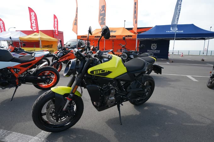 第11回JAIA輸入二輪車試乗会・展示会 KTM/ハスクバーナブースレポート 『990 DUKE R』ショートインプレあり!の画像06