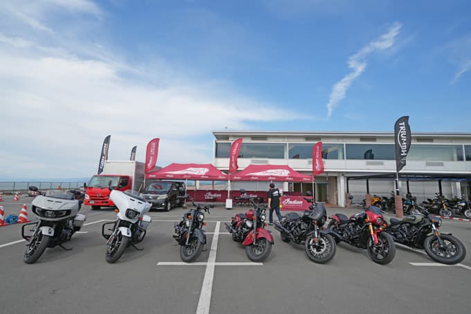 第11回JAIA輸入二輪車試乗会・展示会　インディアンブースレポート　『Chieftain Powerplus Dark Horse』ショートインプレあり！の画像01