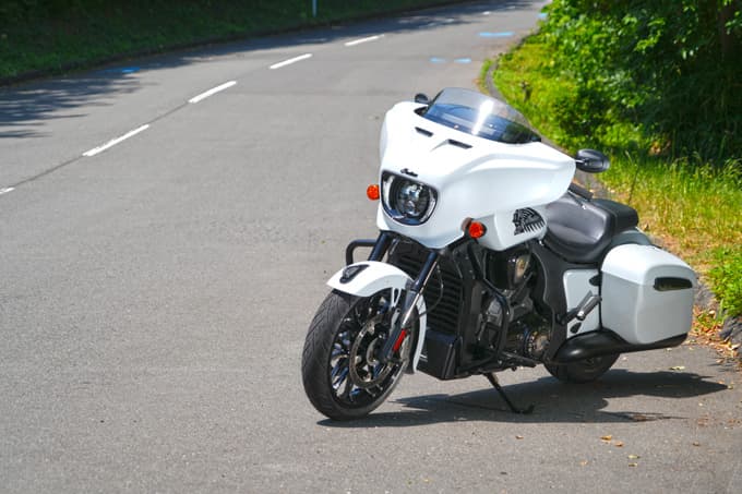 第11回JAIA輸入二輪車試乗会・展示会　インディアンブースレポート　『Chieftain Powerplus Dark Horse』ショートインプレあり！のメイン画像