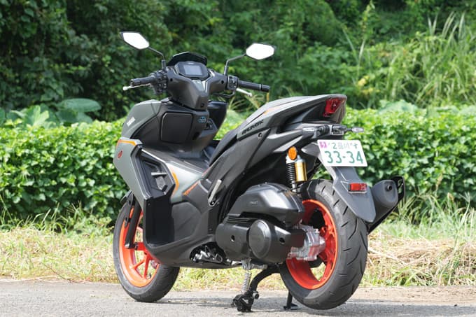 【ヤマハ AEROX 試乗記】プレミアムスポーツコミューターの新定番! 言い訳できない完成度!! 12画像