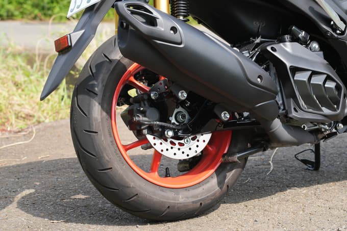 【ヤマハ AEROX 試乗記】プレミアムスポーツコミューターの新定番! 言い訳できない完成度!! 15画像