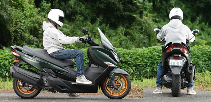 【スズキ バーグマン400 試乗記】大胆にしてジェントルなパフォーマンス! 一台でなんでもこなせる欲張り仕様!! 10画像