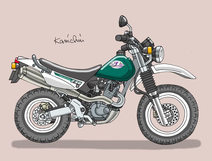 レトロバイク・グラフティ第183回 HONDA SL230 1997年メイン画像