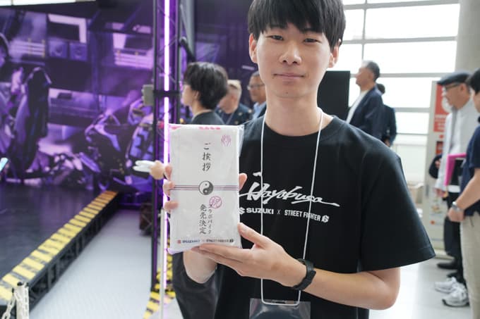 祝! 限定販売発表!! “ジュリの隼”が幕張へ! 跨って撮って、特典つき!!画像07