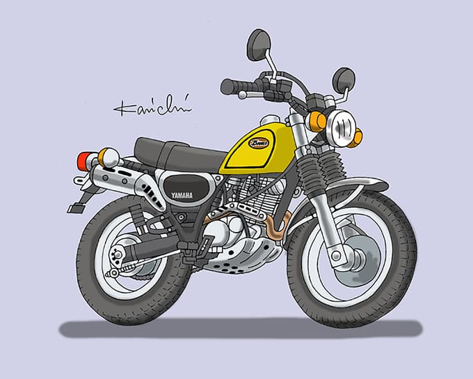 レトロバイク・グラフティ第185回 YAMAHA BRONCO 1997年メイン画像