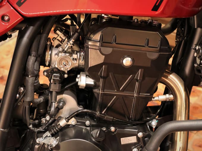 サンダーモーターサイクルがトラッカーシーンに一石を投じる! ニューモデル【FTS250】稲荷町に降臨!!画像04