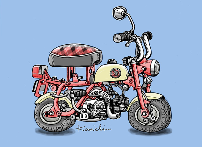 レトロバイク グラフティ第1回 Honda Monkey ホンダ モンキー 1967年 レトロバイク グラフティ バイクブロス マガジンズ