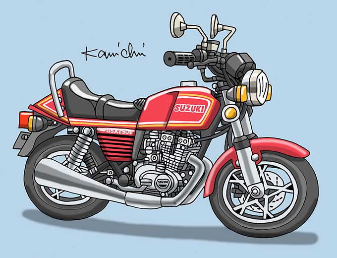 レトロバイク・グラフティ第117回SUZUKI GSX250E（スズキGSX250E）1980年 メイン画像