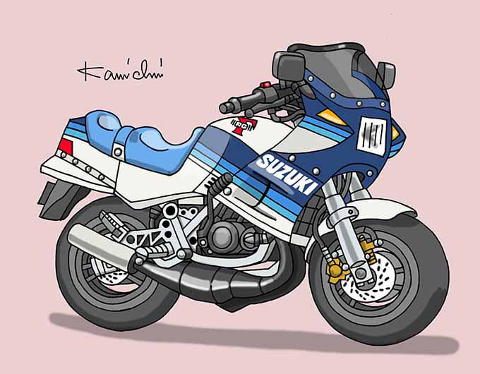 レトロバイク・グラフティ第126回SUZUKI RG250Γ（スズキ RG250ガンマ）1983年 メイン画像