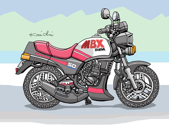 レトロバイク・グラフティ第25回　HONDA MBX50（ホンダ MBX50）1982年