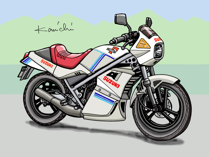 レトロバイク・グラフティ第28回　SUZUKI RG50Γ（スズキ RG50Γ）1982年