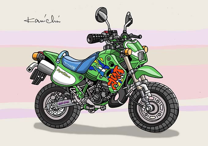 レトロバイク・グラフティ第39回　KAWASAKI KSR-1（カワサキ KSR-Ⅰ） 1990年 メイン画像