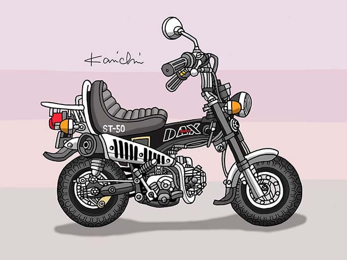 レトロバイク グラフティ第42回 Honda Dax ホンダ ダックス 1969年 レトロバイク グラフティ バイクブロス マガジンズ