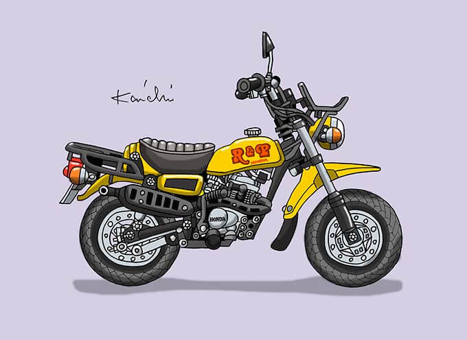 レトロバイク・グラフティ第57回HONDA R&P（ホンダ アールアンドピー）1977年 メイン画像