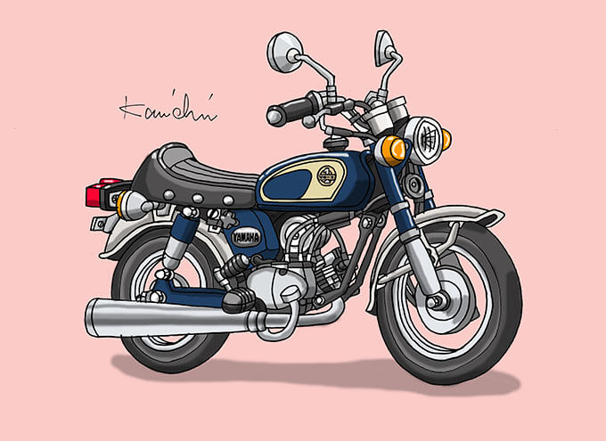 YAMAHA YB-1  50cc 原付