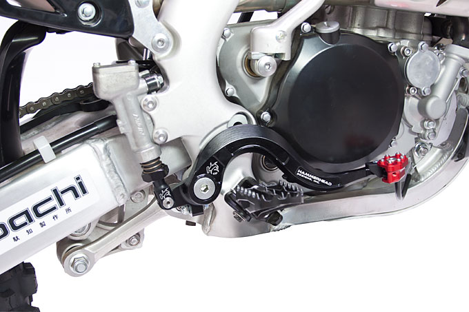 低反発 腰用 正規品／HammerHead YZ450F ペダル ブレーキペダル ローテーティングティップ カラー：ゴールド ハンマーヘッド バイク 