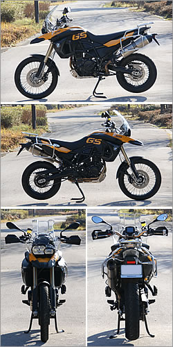 BMW Motorrad F800GS 写真