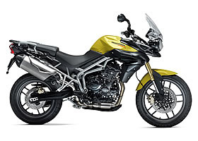 トライアンフ タイガー800 写真