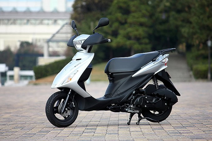 スズキ アドレスV125S リミテッド – 真冬の通勤ライドをアツくする限定 ...