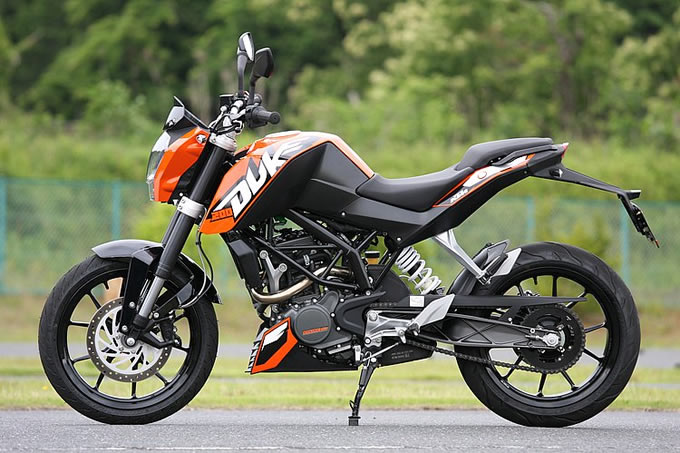 KTM 200 DUKEの画像