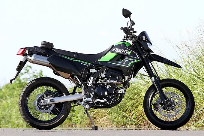 カワサキ D トラッカー X 国産250ccモタードの元祖 試乗インプレ レビュー オフロードバイクならバイクブロス