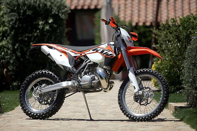 KTM 2014年エンデューロモデル（EXCシリーズ）の画像