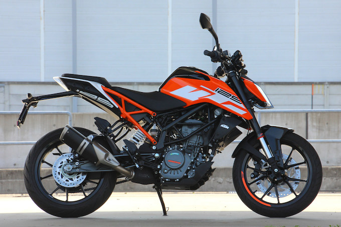 KTM 125 デューク（2017-）の試乗インプレッション